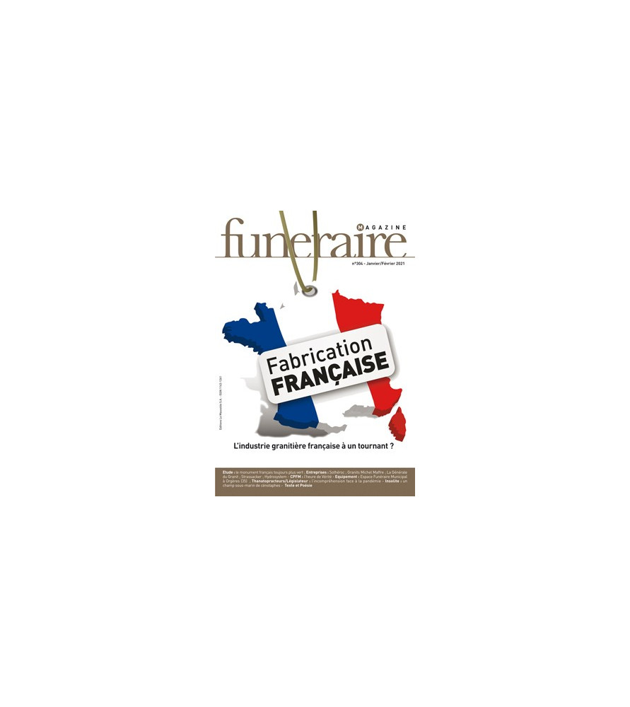 Funéraire Magazine n°304 1-2/2021