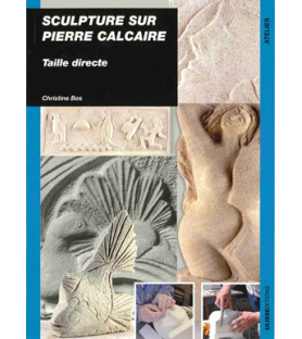 Sculpture sur pierre calcaire - Taille directe