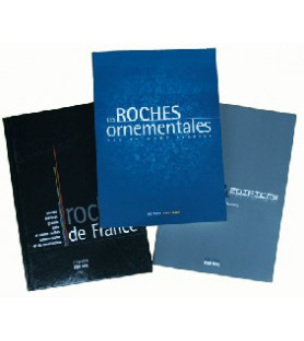 PACK 3 OUVRAGES Frais de Port et CD Rom Roches de France OFFERTS