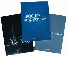 PACK 3 OUVRAGES Frais de Port et CD Rom Roches de France OFFERTS